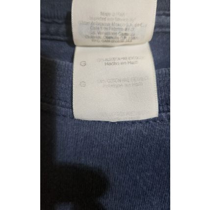 Six Flags Great America Since 1976 Commemorative T-Shirt Blue Imperfect