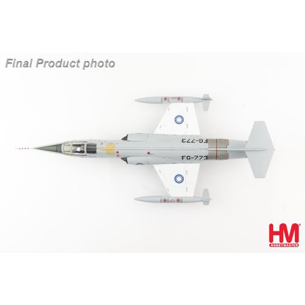 LOCKHEED F-104G STARFIGHTER 4347 CAPT. S. L. HU 3RD - HOBBY MASTER HA1072 1/72
