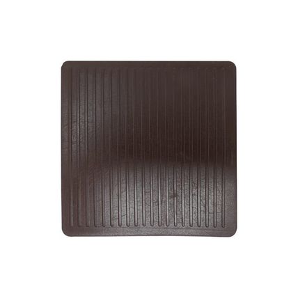 CASTR CUP SQR BRN 3"2PK