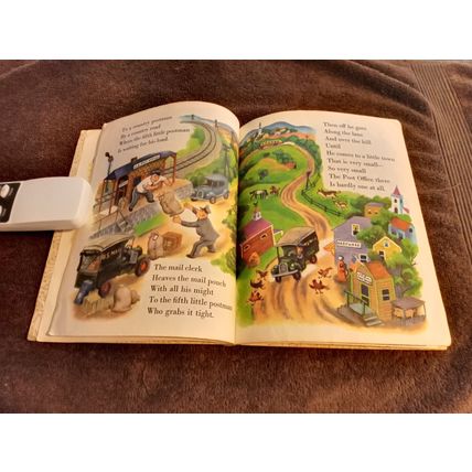 Little Golden Book Seven Little Postmen By Margret W Brown (C) Fine 6.5 1971