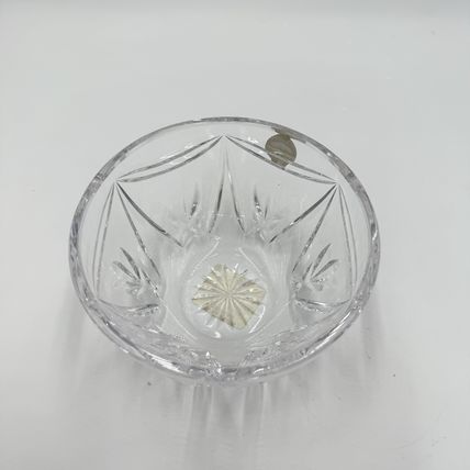 Waterford Crystal Variety Bowl 5" Poland #142017 Clear Etched Decor Vintage