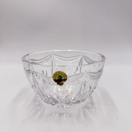 Waterford Crystal Variety Bowl 5" Poland #142017 Clear Etched Decor Vintage