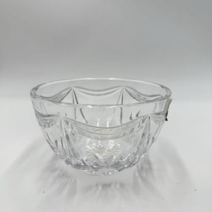 Waterford Crystal Variety Bowl 5" Poland #142017 Clear Etched Decor Vintage