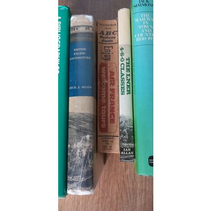 10 Stream Train Railways Book Bundle Vintage Trains
