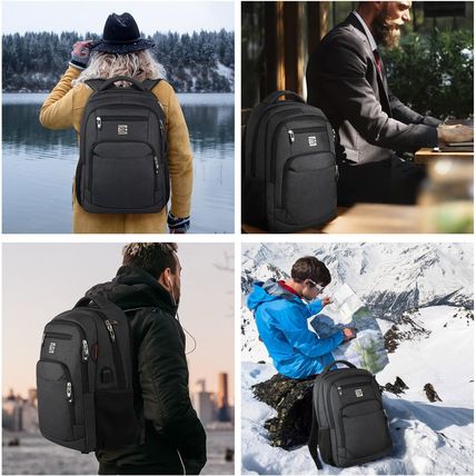 Laptop Backpack,Business Travel anti Theft Slim Durable Laptops Backpack with US