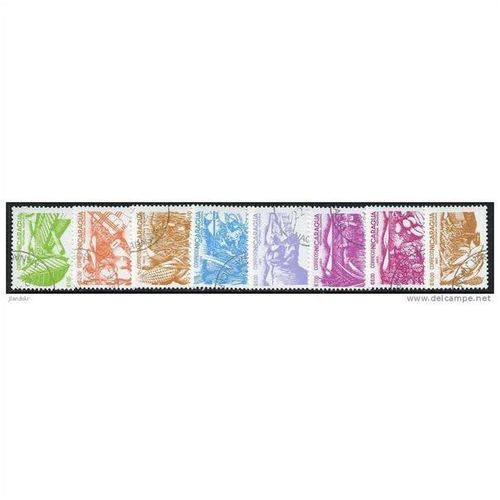 1983 Michel 2449/2456 - #4 cancelled