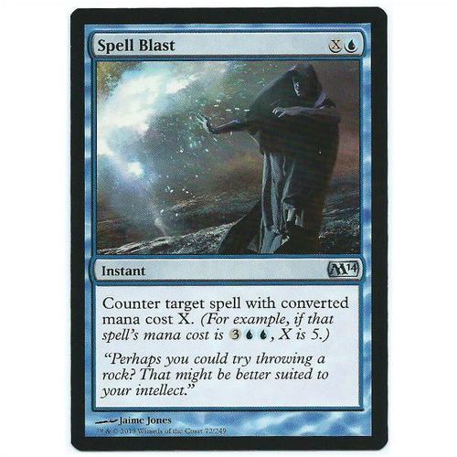 Magic the Gathering - Core 2014 - #72/249 - Spell Blast