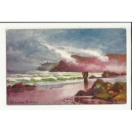1720 Cornwall THE LIZARD "Jotter" Tuck Oilette Postcard