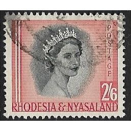 RHODESIA & NYASALAND 1954/1956 SG 12 - fine used (o)