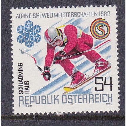 AUSTRIA 1982 ALPINE SKIING WORLD CHAMPIONSHIPS MINT