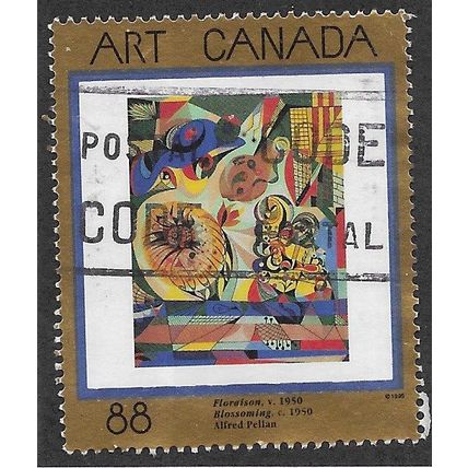 CAN 1995 88c 'CANADA ART - BLOSSOMING' FINE USED (EBID71-313)