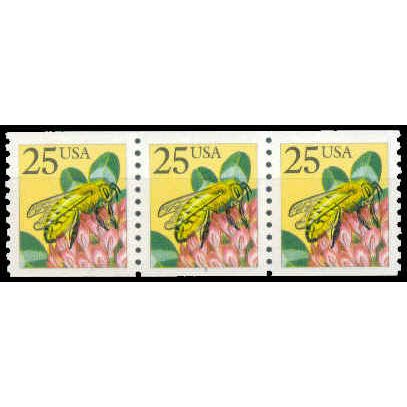 2281f 25c Honeybee Very Fine MNH PNC 2/3 W1497