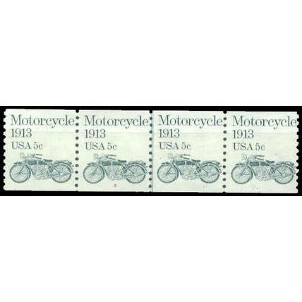1899 5c Motorcycle Fine MNH Dry Gum PNC 2/4 G0167