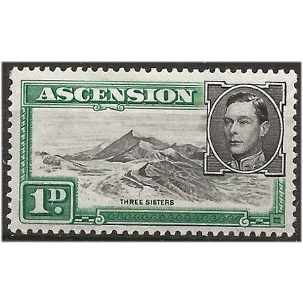 1938 SG39 1d Black & Green Mounted Mint .. ..