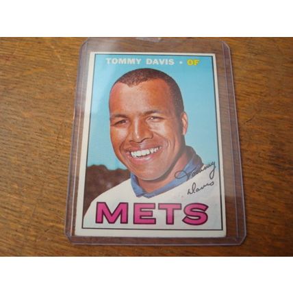 1967 Topps, TOMMY DAVIS, #370, Mets
