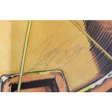INFINITY GAUNTLET ' PROMOTIONAL POSTER ' 1991 GEORGE PEREZ autograph
