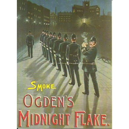 Advertising OGDEN'S MIDNIGHT FLAKE Postcard (Athena 9081)