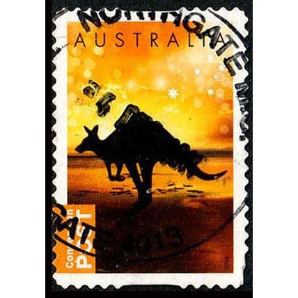 Australia 2014 Concession Used Stamp Animal Kangaroo ,