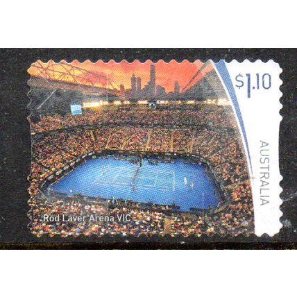 AUSTRALIA: 2020, $1.10 ROD LAVER ARENA, USED SELF-ADHESIVE STAMP. 520/549