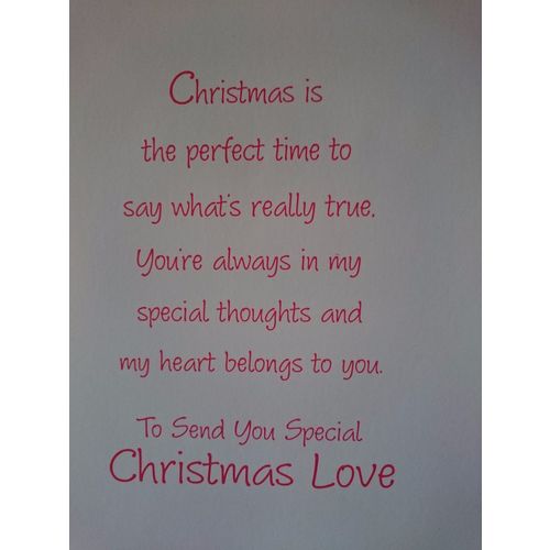 Large Christmas Cards - Fiance - 01