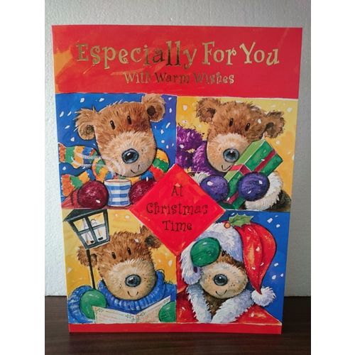 Large Christmas Cards, For You With Warm Wishes - 012 - L@@K CLEARANCE SALE