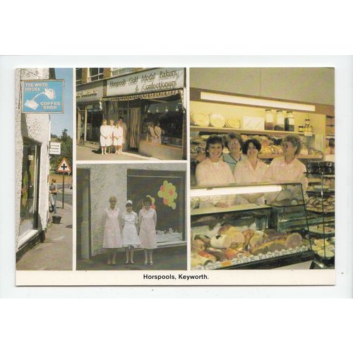 Horspools Gold Medal Bakers & Confectioners Keyworth Nottinghamshire Postcard 10