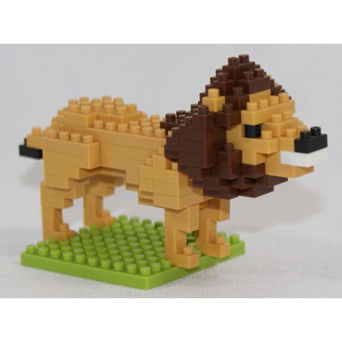 NanoBlock NBC_057 Lion (A) complete loose, Kawada