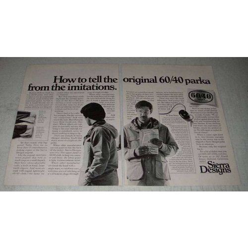 1979 Sierra Designs 60/40 Parka Ad - Tell Imitations