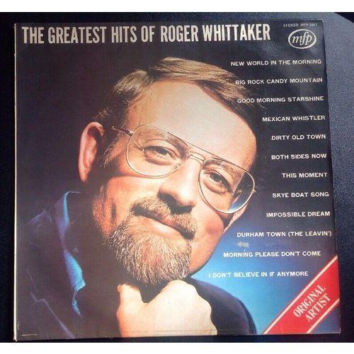 Roger Whittaker - The Greatest Hits - RARE SOUTH AFRICIA RELEASE (MFP3041) (LP)