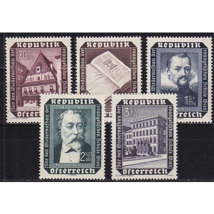 ÖSTERREICH AUSTRIA [1953] MiNr 0989-93 ( **/mnh )
