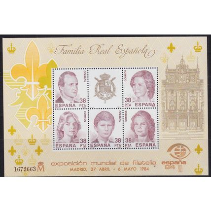 SPANIEN SPAIN [1984] MiNr 2627 Block 27 ( **/mnh )