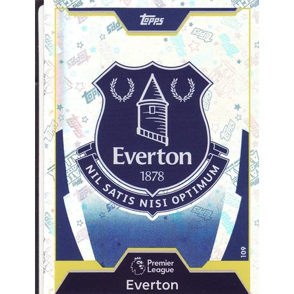 Match Attax 2017/2018 109 Everton Club Badge