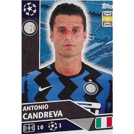 Topps UEFA Champions League 2020/21 Stickers: INT14 - Candreva