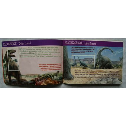 1983 PG Tips album - The Dinosaur Trail with 4 cards