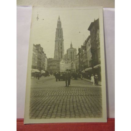 ANVERS CATHEDRAL, ANTWERP, BELGIUM . unused vintage postcard (a) #