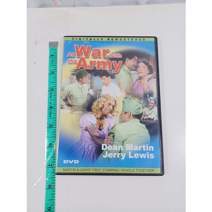 At War With The Army [Slim Case] - DVD By Dean Martin,Jerry Lewis black/white