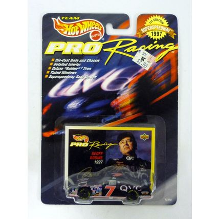 Hot Wheels Geoff Bodine #7 Pro Racing Ford Thunderbird Black Die-Cast Car 1997