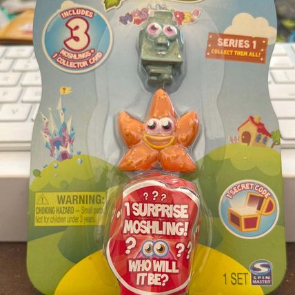 Spin Master 201 Moshi Monsters Series 1 Rocky & Fumble + 1 Mystery Figure