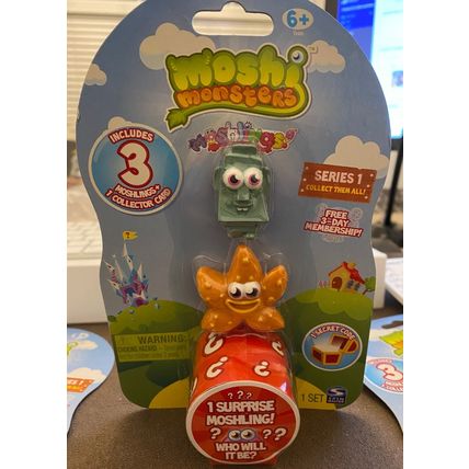 Spin Master 201 Moshi Monsters Series 1 Rocky & Fumble + 1 Mystery Figure