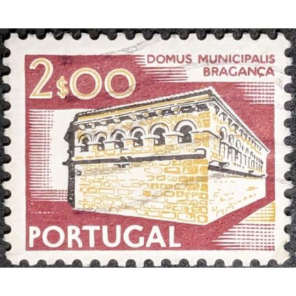 STAMP Portugal SG1448 1974 2Esc Cities Braganza Used