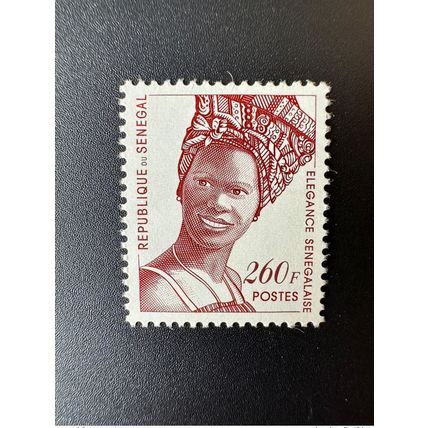 Sénégal 1996 Mi. I 260F Non émis Elegance Sénégalaise Série courante rare