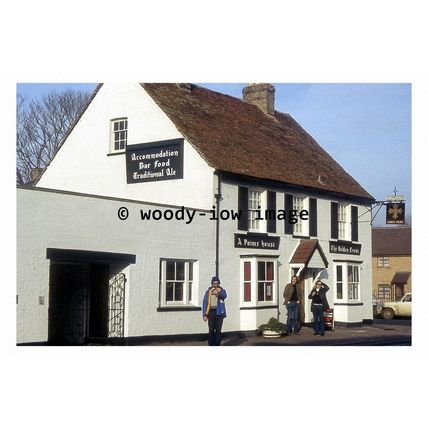 pu0138 - The Golden Cross Pub , Great Barford , Bedfordshire - print