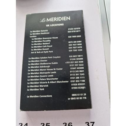 LE MERIDIEN DOUBLE STICKY PAD