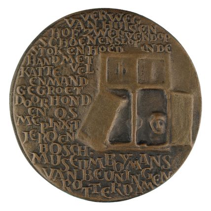 Penning Eric Claus : Museum Boymans van Beuningen, 1969