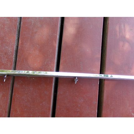 1964 Plymouth Hood Center Trim 2417711 OEM Sport Fury Belvedere