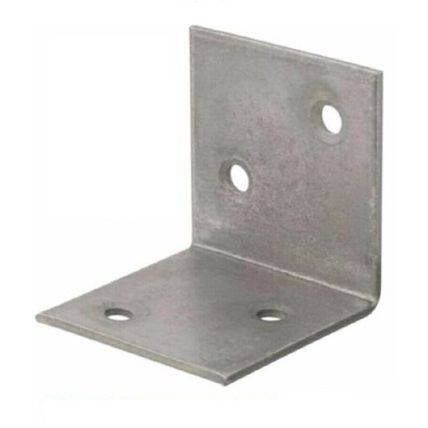 Corner Brace 90 Degree Galvanised Angle Bracket Joist Timber Mending Small T 2mm