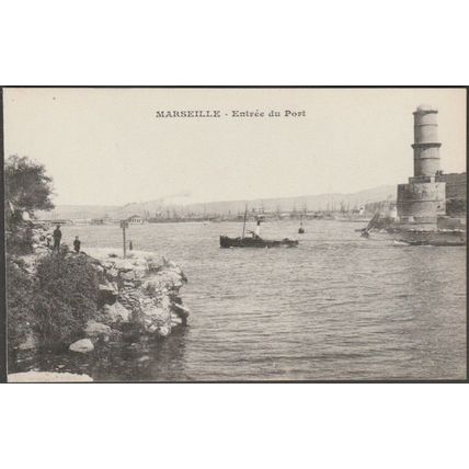 Entrée du Port, Marseille, c.1910 - CPA