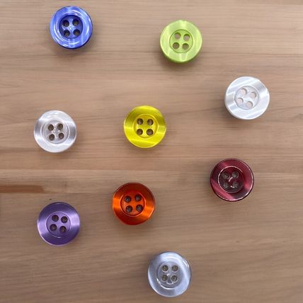 20Pcs 11mm Round Shirt Blouses Buttons Baby Cardigan Sewing Replace 4 Hole
