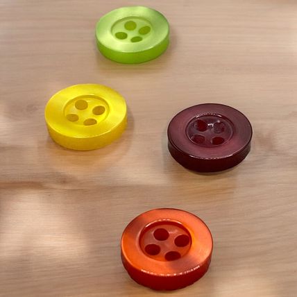 20Pcs 11mm Round Shirt Blouses Buttons Baby Cardigan Sewing Replace 4 Hole