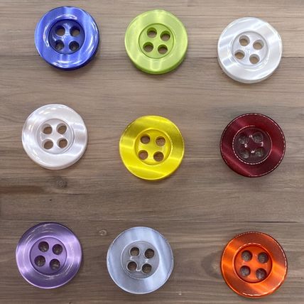 20Pcs 11mm Round Shirt Blouses Buttons Baby Cardigan Sewing Replace 4 Hole